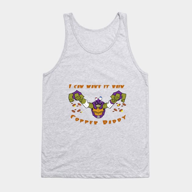 Donnie Copper Daddy Tank Top by kaiwhitetiger